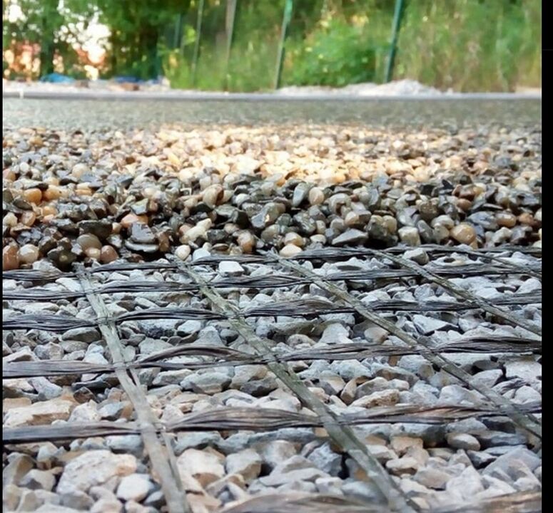 Plasa pentru consolidarea covorului de piatra